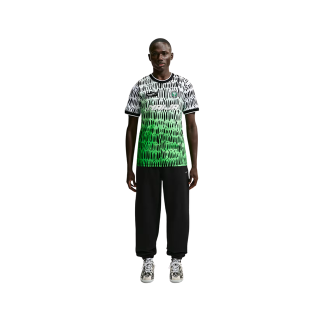 NIGERIA X SLAWN DRI-FIT ACADEMY PRO SHORT-SLEEVE SOCCER JERSEY HOMBRE IB5641-010