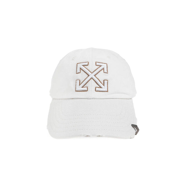 DISTRESSED DENIM BASEBALL CAP