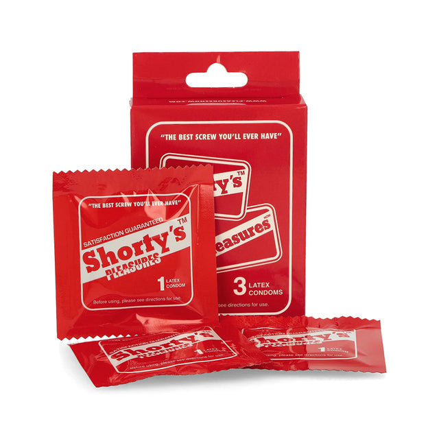 SHORTYS 3 CONDOM PACK (10 PACKS)