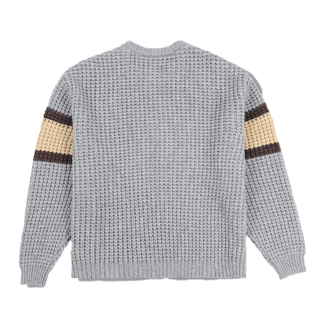 TWITCH CHUNKY KNIT SWEATER HEATHER