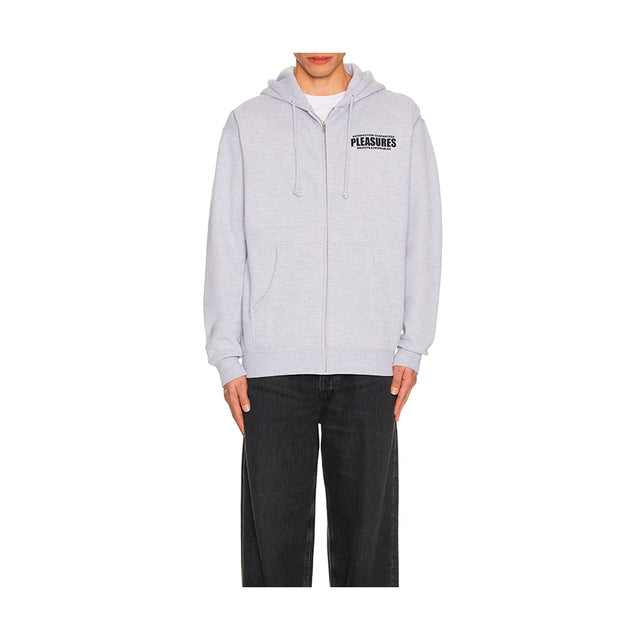 STAFF ZIP HOODIE HEATHER