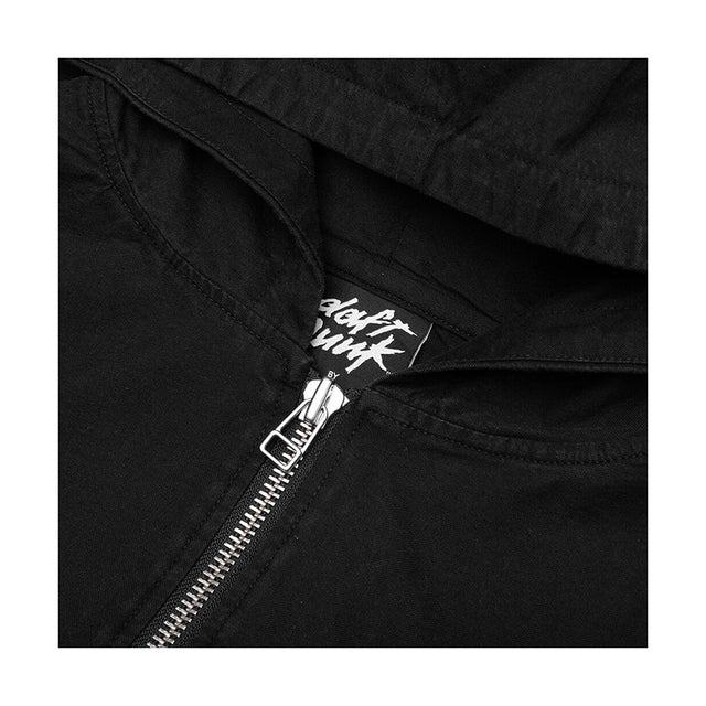 DIGITAL ZIP PONCHO HOODIE