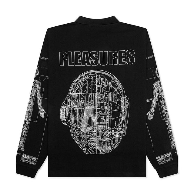 SCHEMATIC LONG SLEEVE POLO