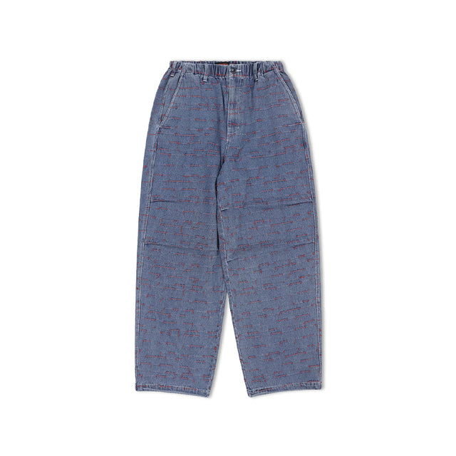 STROKES DENIM PARACHUTE PANTS