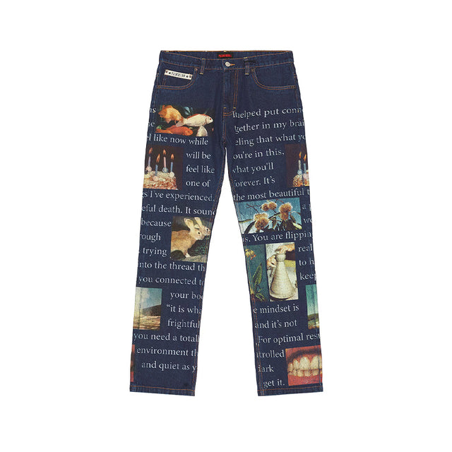 CONNECTION STRAIGHT LEG JEANS