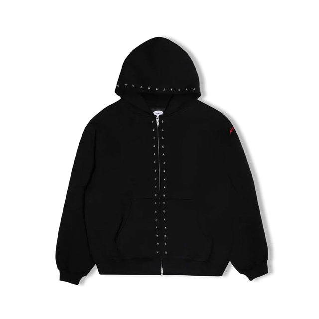 DANE STUDDED HOODIE