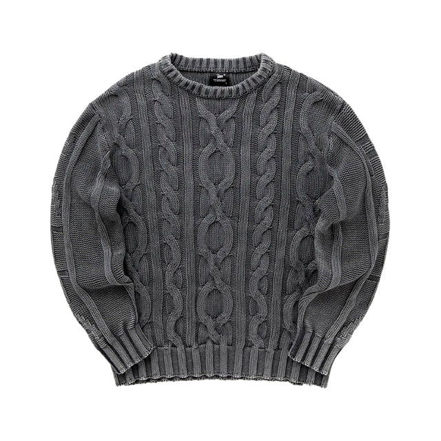 Patta Cable Knitted Cold Dye Jumper