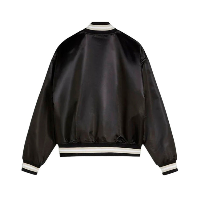 Patta Script Logo Satin Varsity Jacket