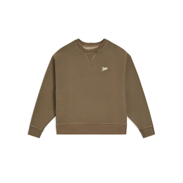 Classic Washed Crewneck Sweater