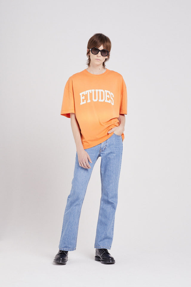 MEN / T-SHIRT SPIRIT ETUDES UNIVERSITY ORANG