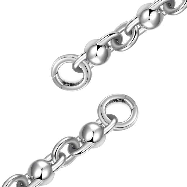 APORRO BARBED CLOVER CHAIN & WALLET CHAIN