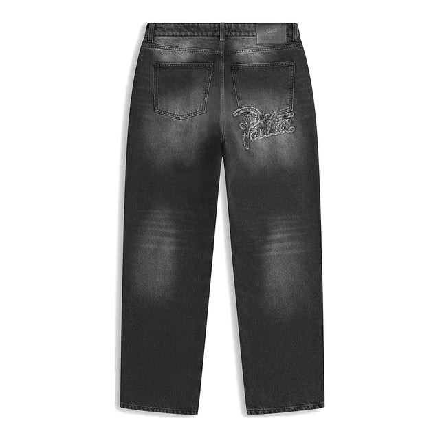PATTA DARK DIRTY WHISKERS BAGGY DENIM PANTS