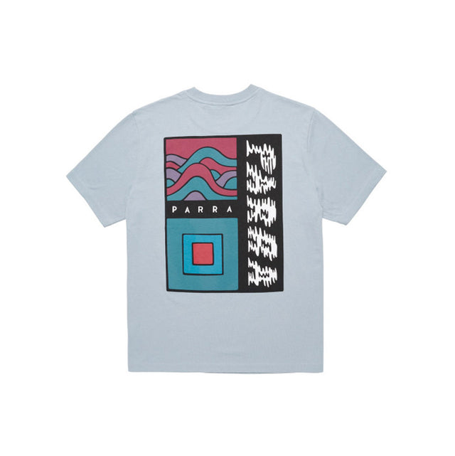 BY PARRA - WAVE BLOCK TREMORS T­-SHIRT